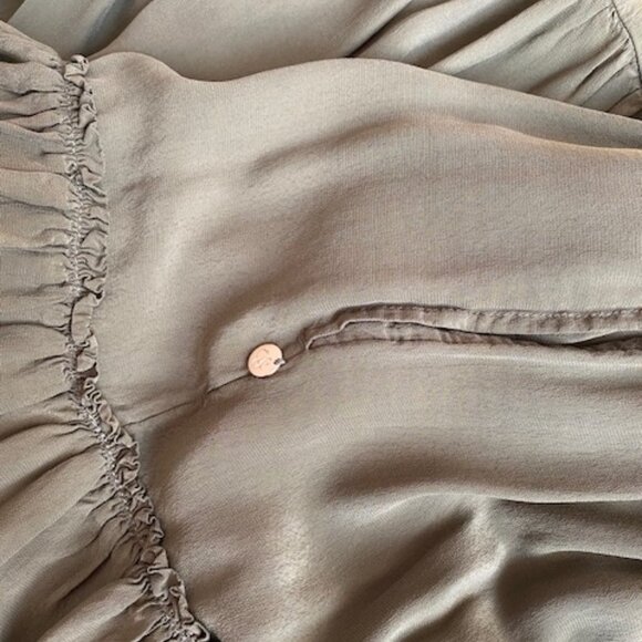 Scotch & Soda Green Ruffle Tiered Dress - Picture 11 of 11